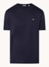 Reg Shield t-shirt met logo - Donkerblauw