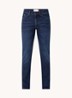 Slim fit jeans met steekzakken - Donkerblauw