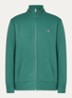 Sweatvest met logo - Groen