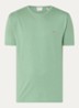 T-shirt met logoborduring - Lichtgroen