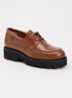 Amany bootschoen van leer - Cognac