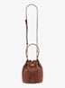 Naomi handtas van quilted leer - Camel