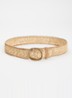 Paloma riem van raffia - Beige