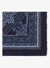 Sinead bandana van wol - Donkerblauw