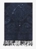 Sirine sjaal van wol met pailetten - Donkerblauw
