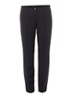 Roxane mid waist slim fit cropped pantalon met stretch - Donkerblauw