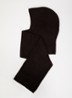 Alpha sjaal met capuchon 300 x 25 cm - Antraciet