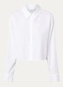 GZyork cropped blouse - Wit