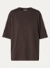 Timune T-shirt met logoborduring - Ivoor
