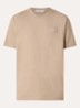 T-shirt met logo - Beige