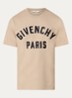 T-shirt met logoborduring - Beige