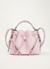 Voyou Small schoudertas van kalfsleer - Roze