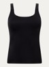 Dalia singlet met medium support - Zwart