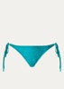 Kaia bikinislip met strass - Zeegroen