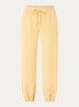 Luma high waist tapered fit joggingbroek met steekzakken - Beige