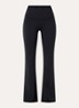 Lunge high waist flared fit legging - Zwart