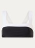 Plonge bandeau bikinitop met uitneembare vulling - Multicolor