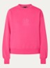 Sweater met logo - Fuchsia