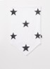 Twinkle colsjaal met sterrenprint - Wit