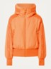 Volare ski-jas met capuchon en ritszakken - Orange