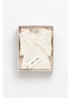 Babypak en muts in giftset - Ivoor