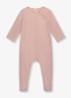 Babypak met ronde hals - Oudroze