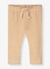 Legging met streepprint - Gebroken wit
