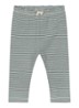 Legging met streepprint - Donkerblauw