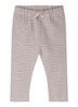 Legging met streepprint - Paars