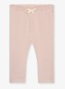 Legging met streepprint - Oudroze