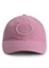 Pet met borduring - Roze