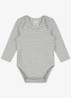 Romper met streepprint - Grijsmele