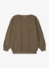 Sweater met ronde hals - Bruin