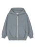 Sweatvest met stretch - Blauwgrijs