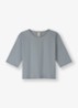 T-shirt met ronde hals - Grijs