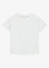 T-shirt met streepprint - Wit