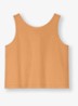 Tanktop met streepprint - Orange