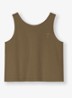 Tanktop met streepprint - Lichtbruin