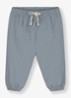 Tapered fit joggingbroek in katoenblend - Grijs