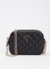 Giully ll crossbodytas met quilt patroon - Zwart