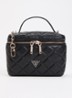 Juliet Canister handtas met quilt patroon en afneembare schouderriem - Zwart