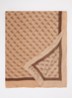 Katya sjaal met logoprint 180 x 90 cm - Camel