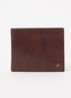 Amsterdam Billfold portemonnee van leer - Donkerbruin