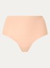 High waisted naadloze slip - Beige