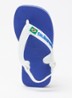 Brasil slipper met enkelband - Royalblauw