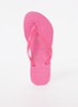 Slim slipper met logo - Roze