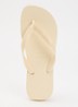 Top Senses slipper met logo - Lichtgeel