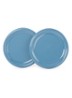 Barro dinerbord 24 cm set van 2 - Donkerblauw