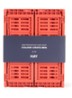 Colour Crate Mini vouwkrat set van 2 - Rood