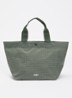 Grid Everyday Mini shopper met ruitdessin - Groen